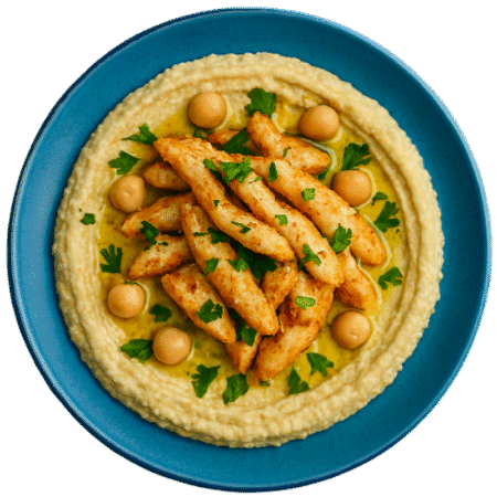 Chicken hummus