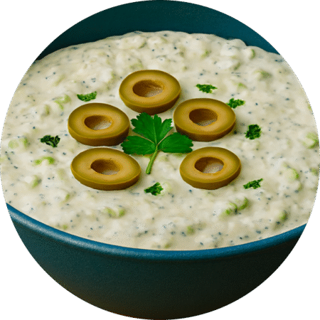 Yogurt and cucumber salad